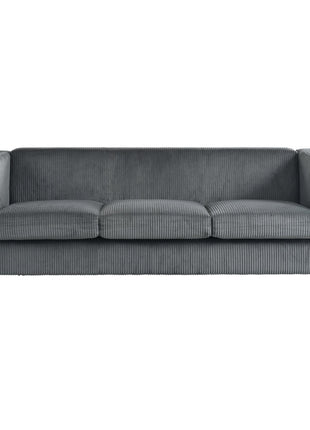 BEIGE  3 SEATER SOFA,GRAY COLOR