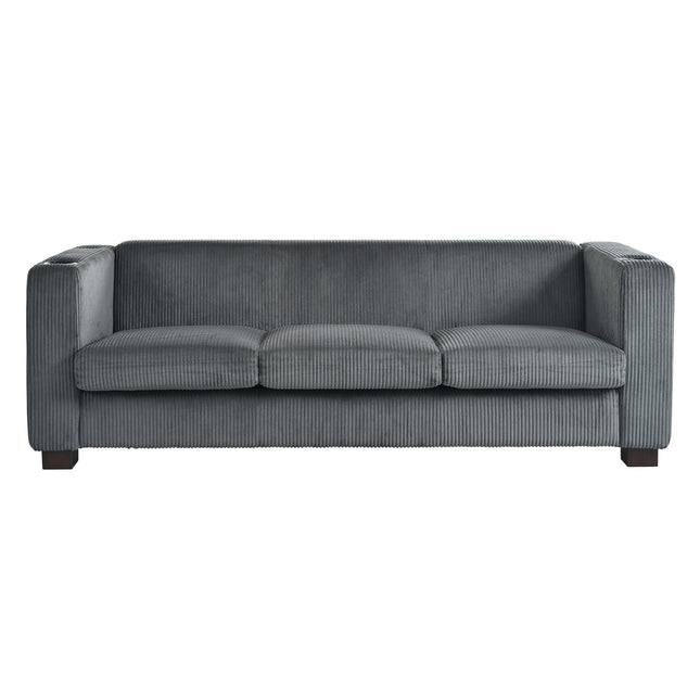 Gray 3-Seater Sofa for Living Room