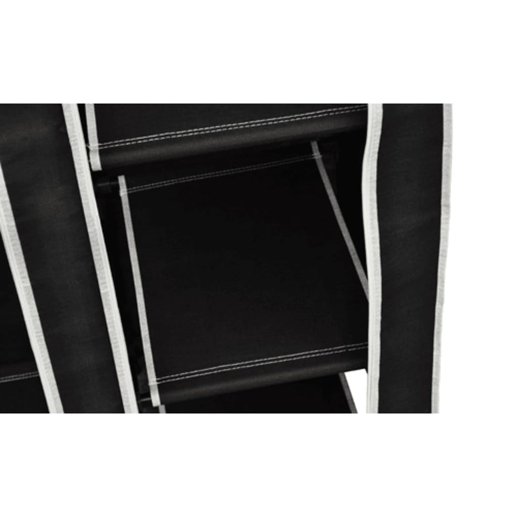 vidaXL Folding Wardrobe Clothes Rack Storage Home Organizer
