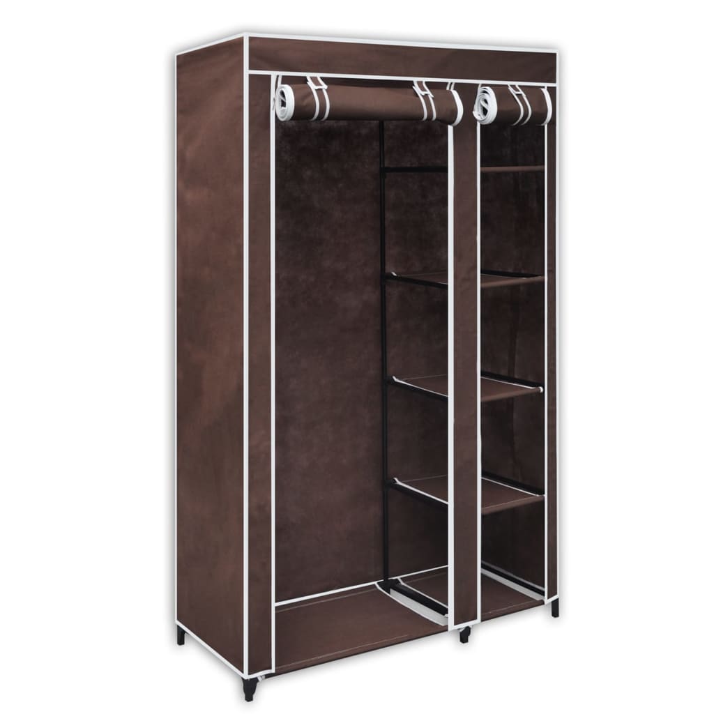 vidaXL Folding Wardrobe Clothes Rack Storage Home Organizer