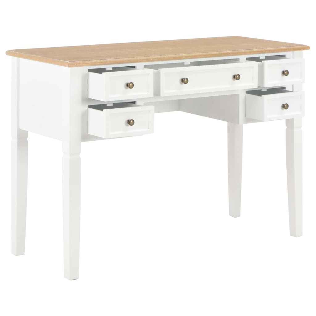 vidaXL Writing Desk Computer Desk Laptop Table Home Office Workstation Wood-3