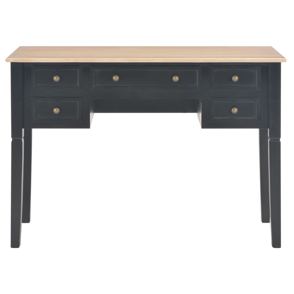 vidaXL Writing Desk Computer Desk Laptop Table Home Office Workstation Wood-4