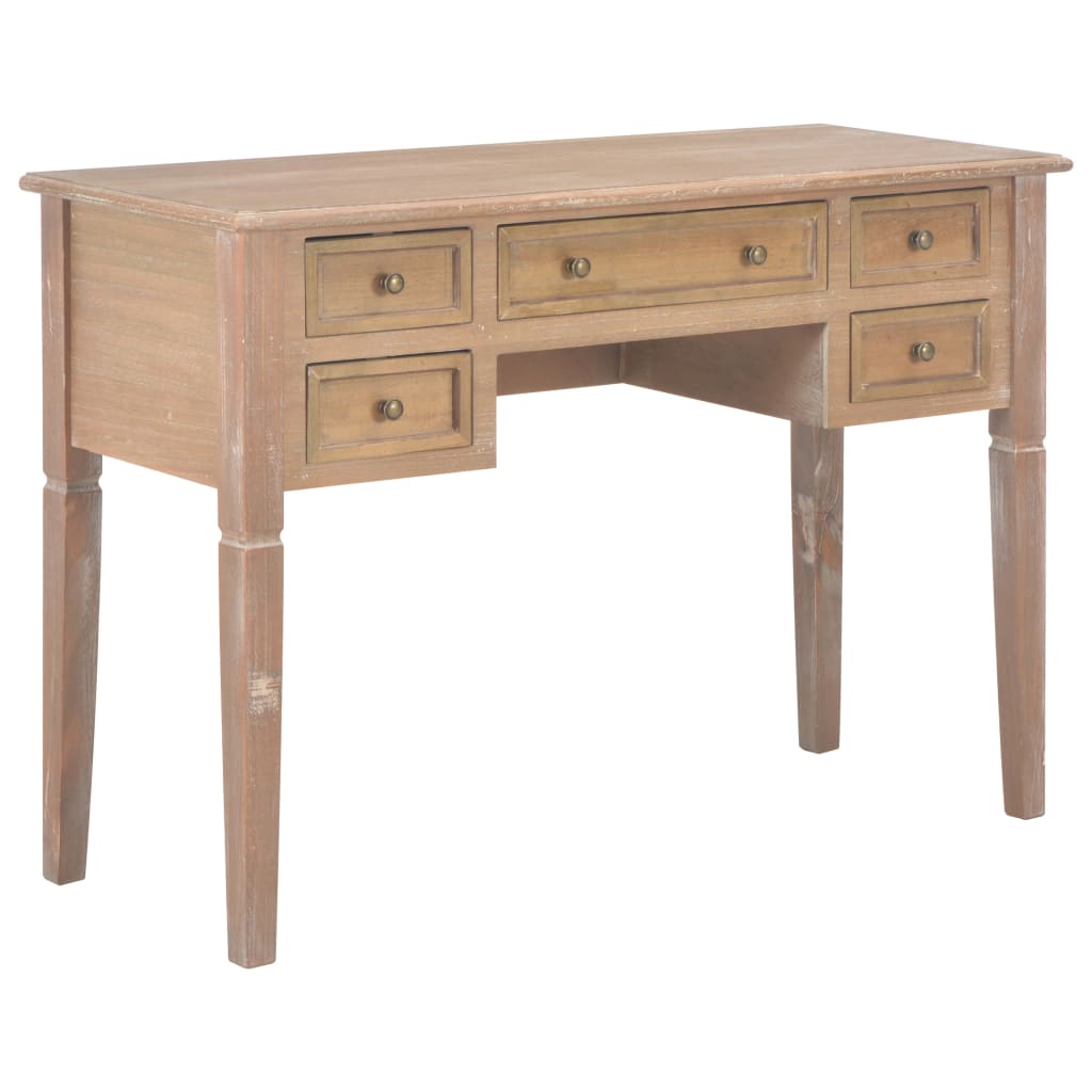 vidaXL Writing Desk Computer Desk Laptop Table Home Office Workstation Wood-2