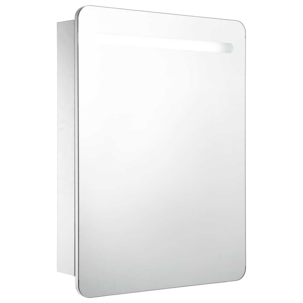 vidaXL Bathroom Cabinet Mirrored Bathroom Vanity Wall Mounted Medicine Cabinet-1