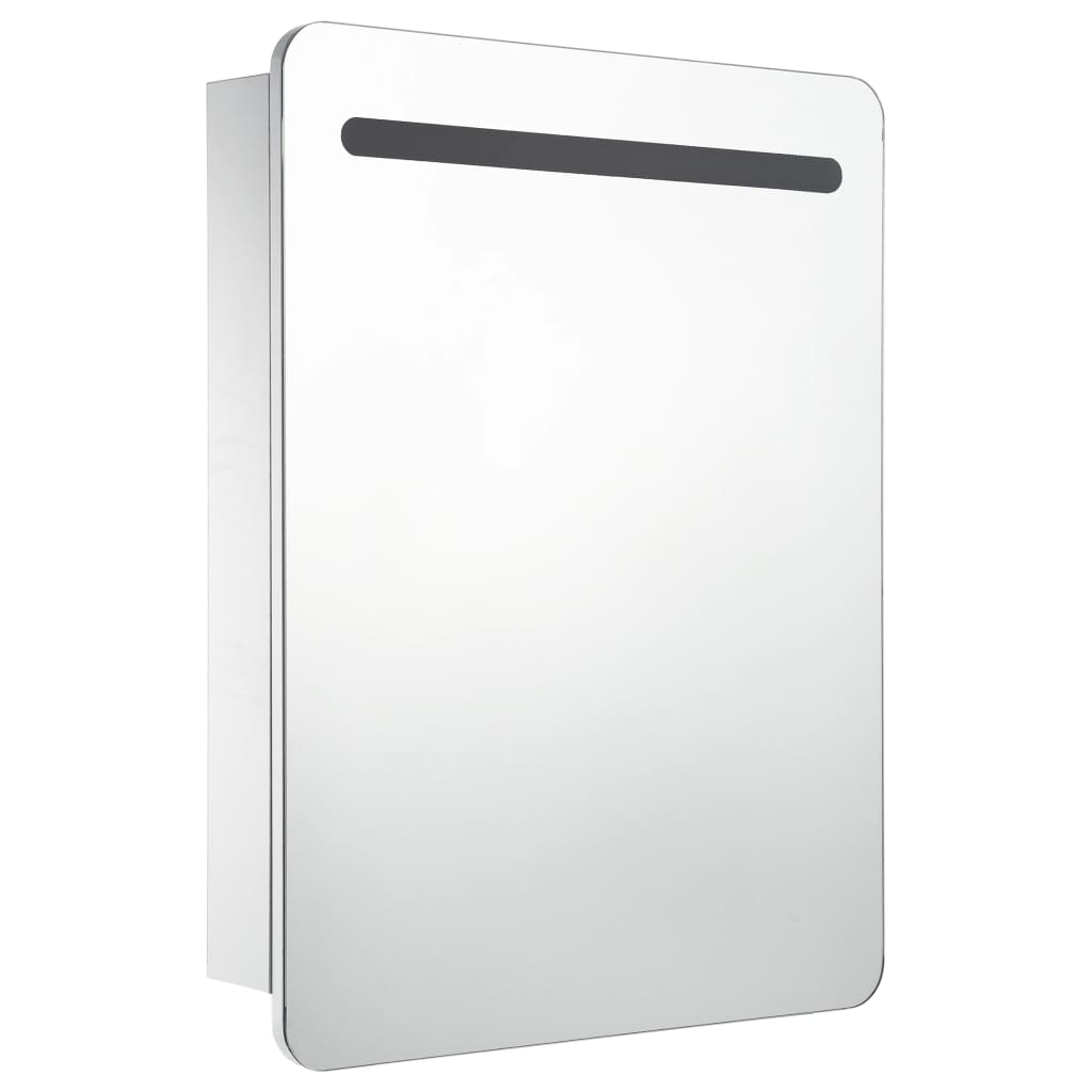 vidaXL Bathroom Cabinet Mirrored Bathroom Vanity Wall Mounted Medicine Cabinet-2