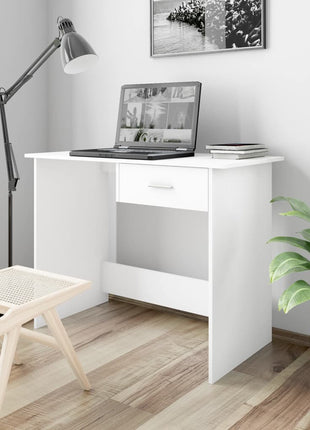 vidaXL Desk Computer Desk Workstation Table Workstation Table Engineered Wood-9