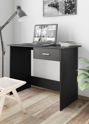 vidaXL Desk Computer Desk Workstation Table Workstation Table Engineered Wood-5