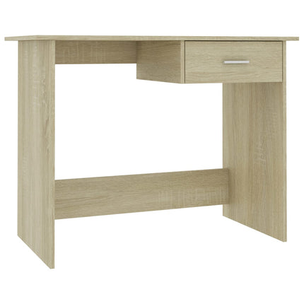 vidaXL Desk Computer Desk Workstation Table Workstation Table Engineered Wood-2