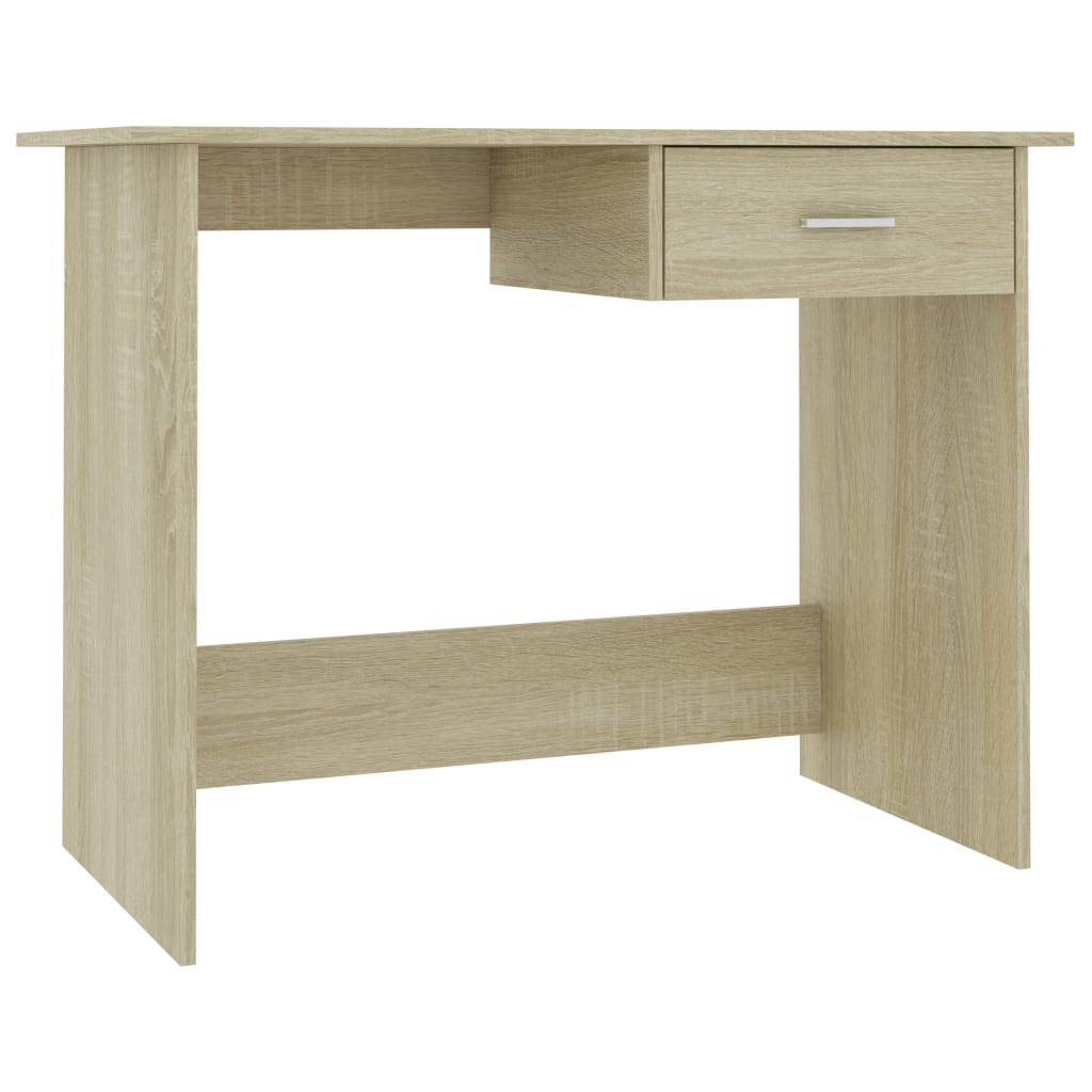 vidaXL Desk Computer Desk Workstation Table Workstation Table Engineered Wood-2
