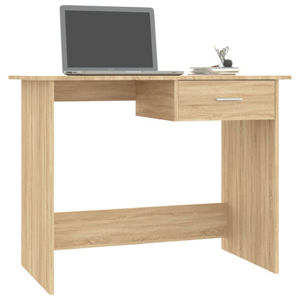 vidaXL Desk Computer Desk Workstation Table Workstation Table Engineered Wood-3