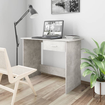 vidaXL Desk Computer Desk Workstation Table Workstation Table Engineered Wood-6