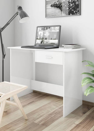 vidaXL Desk Computer Desk Workstation Table Workstation Table Engineered Wood-11