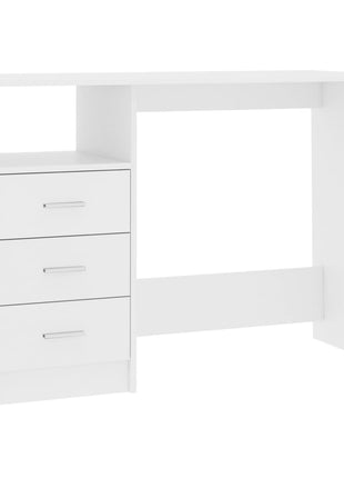 vidaXL Desk Computer Desk Workstation Table Workstation Table Engineered Wood-2