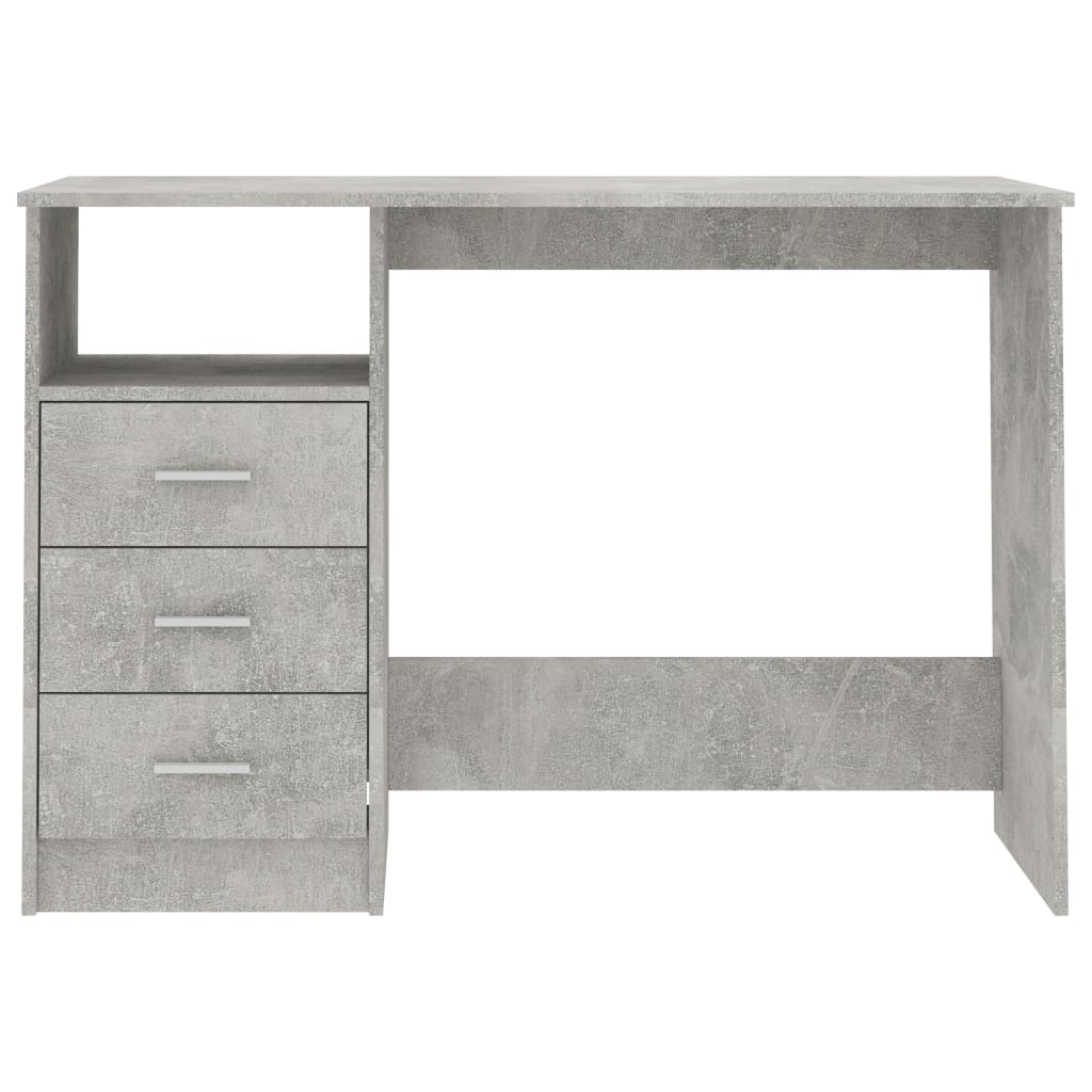 vidaXL Desk Computer Desk Workstation Table Workstation Table Engineered Wood-3