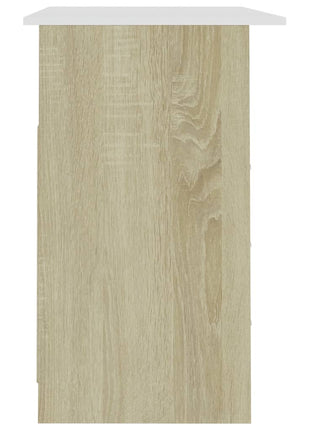 vidaXL Desk Computer Desk Workstation Table Workstation Table Engineered Wood-1