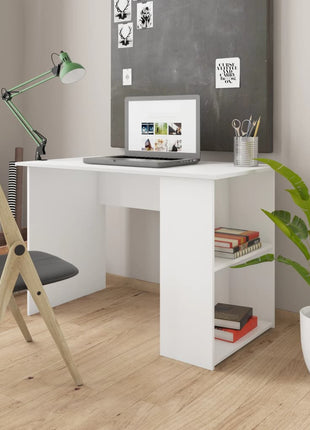 vidaXL Desk Computer Desk Workstation Table Workstation Table Engineered Wood-10