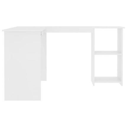 vidaXL Corner Desk L-Shaped Computer Desk Workstation Table Engineered Wood-2