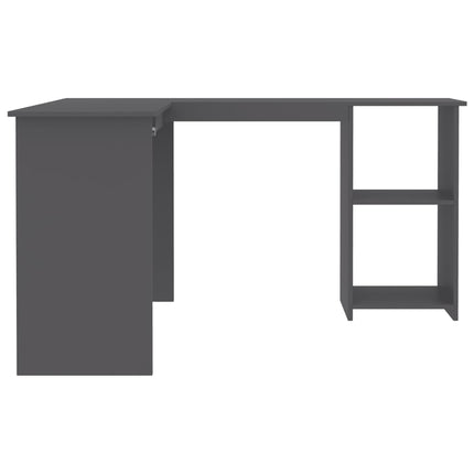 vidaXL Corner Desk L-Shaped Computer Desk Workstation Table Engineered Wood-4