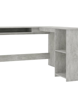 vidaXL Corner Desk L-Shaped Computer Desk Workstation Table Engineered Wood-0