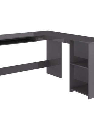 vidaXL Corner Desk L-Shaped Computer Desk Workstation Table Engineered Wood-3