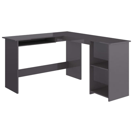 vidaXL Corner Desk L-Shaped Computer Desk Workstation Table Engineered Wood-3