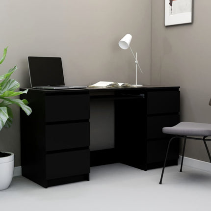 vidaXL Writing Desk Computer Desk Laptop Table Workstation Engineered Wood-5