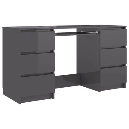 vidaXL Writing Desk Computer Desk Laptop Table Workstation Engineered Wood-2