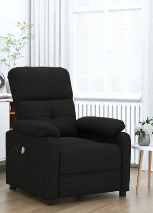 vidaXL Massage Chair Leisure Adjustable Chair for Home Theater Cinema Fabric-5