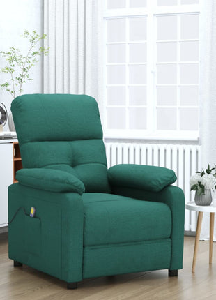 vidaXL Massage Chair Leisure Adjustable Chair for Home Theater Cinema Fabric-9