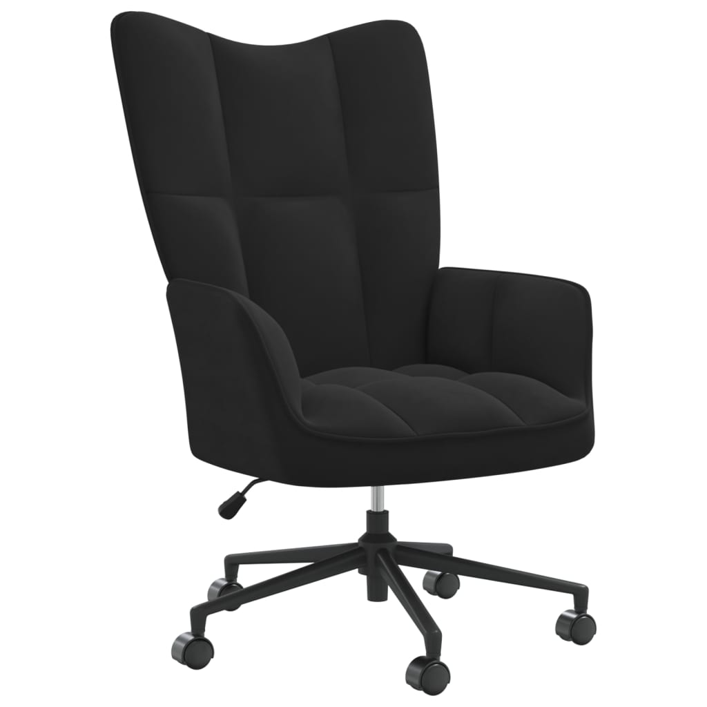 vidaXL Relaxing Chair Accent Swivel Armchair Living Room Furniture Velvet-0