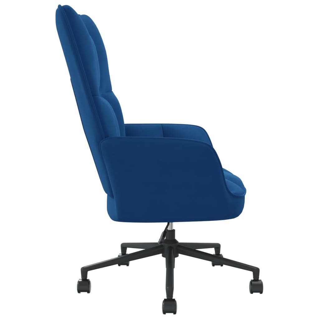 vidaXL Relaxing Chair Accent Swivel Armchair Living Room Furniture Velvet-2