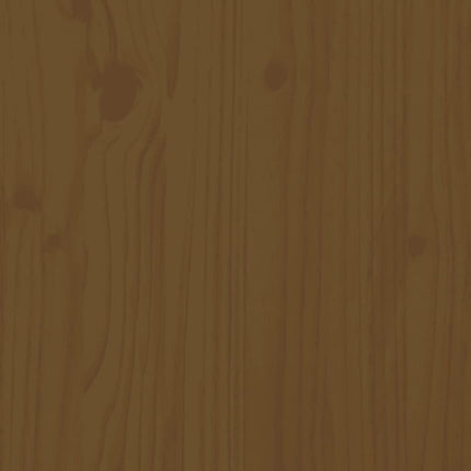 vidaXL Desk Computer Desk with Storage Cabinet for Home Office Solid Wood Pine-1