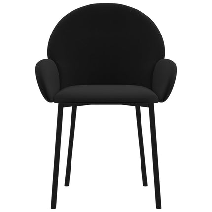 vidaXL Dining Chairs 2 Pcs Accent Upholstered Chair for Living Room Velvet-1