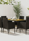 Black / 7 piece