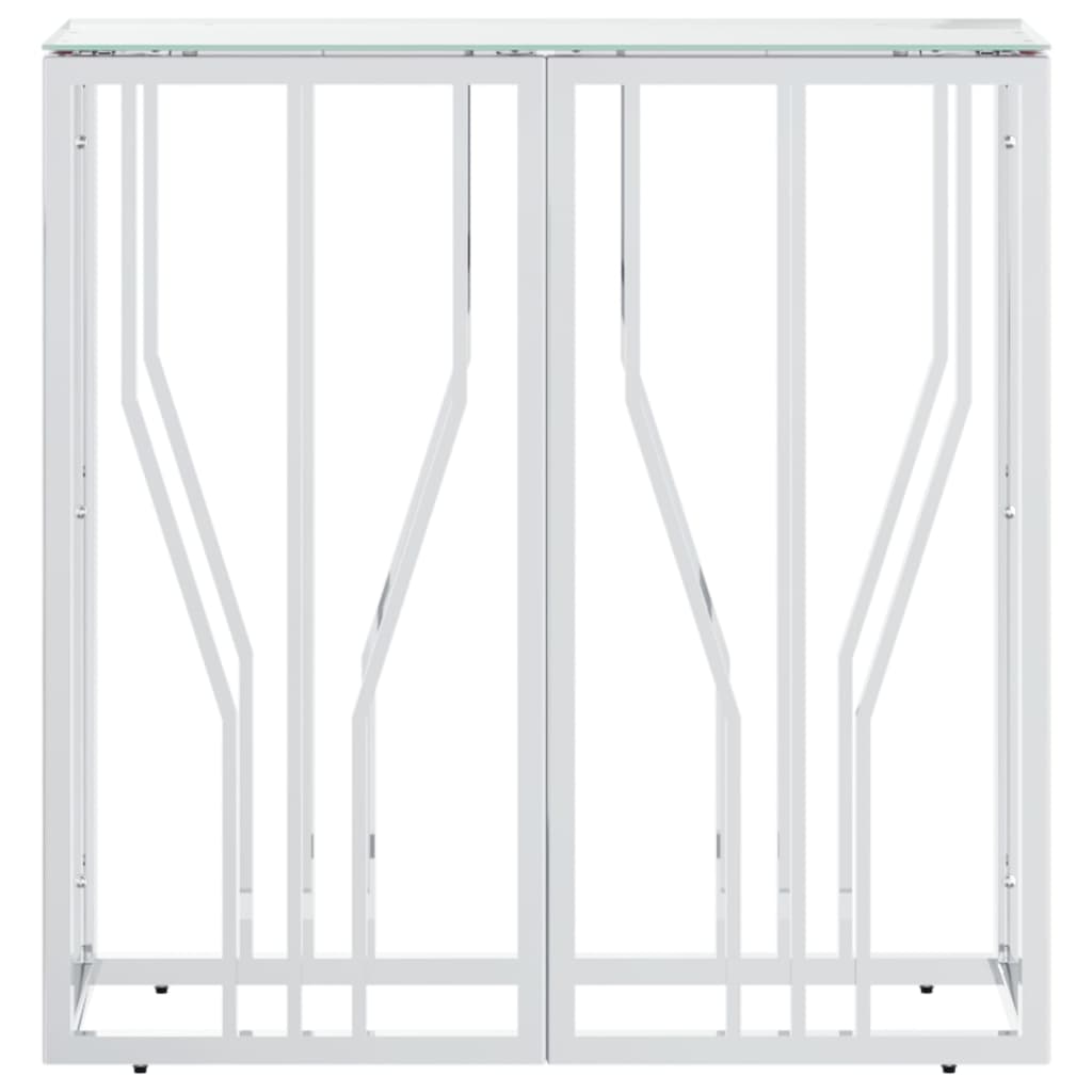 White metal gate with decorative design on a white background