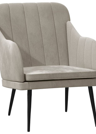 vidaXL Accent Chair with Arms Sofa Side Chair for Living Room Bedroom Velvet-4