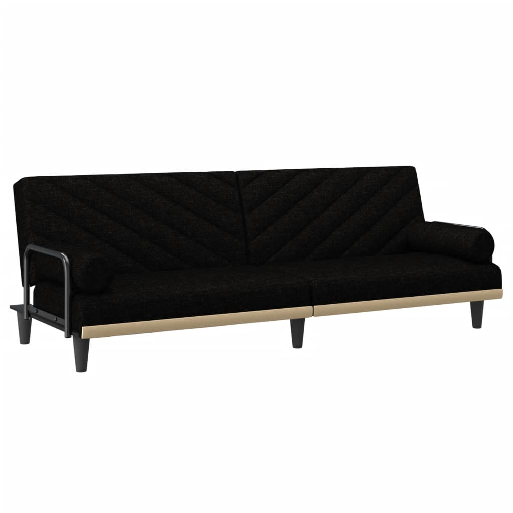 vidaXL Sleeper Sofa with Armrests Sofa Couch Recliner Chair Loveseat Fabric-4