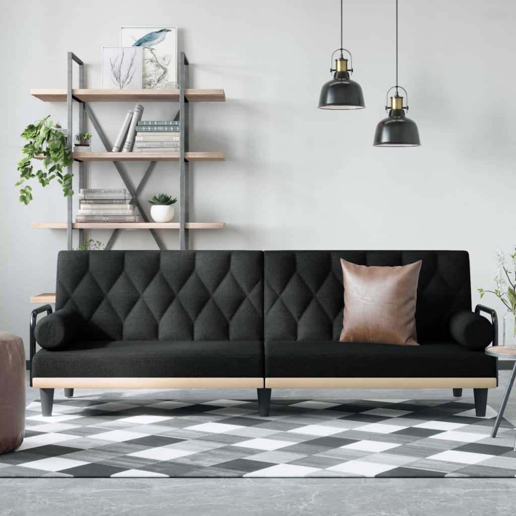vidaXL Sofa Bed with Armrests Sleeper Sofa Loveseat Recliner Chair Fabric-5