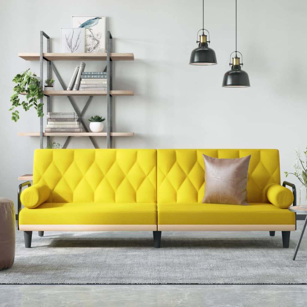 vidaXL Sofa Bed with Armrests Sleeper Sofa Loveseat Recliner Chair Fabric-8