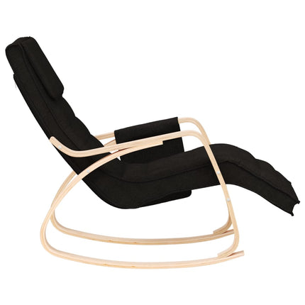 vidaXL Rocking Chair Rocker Swinging Chair for Living Room Nursery Fabric-3