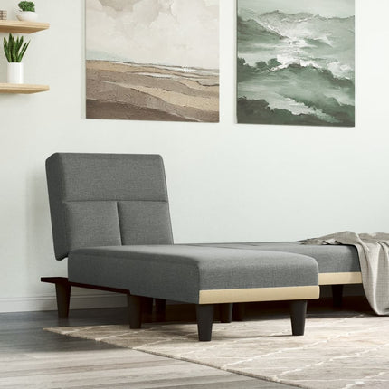 vidaXL Chaise Longue Chair Reclining Chaise Sofa for Living Room Office Velvet-3