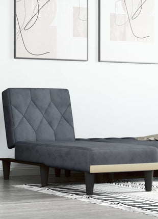 vidaXL Lounger Settee Lounge Sofa Chair Bed Seating for Living Room Velvet-5