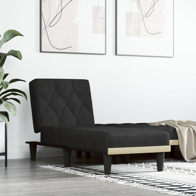 vidaXL Lounger Settee Lounge Sofa Chair Bed Seating for Living Room Velvet-2