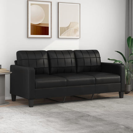 vidaXL Sofa Upholstered Accent Sofa Chair Living Room Seating Faux Leather-6
