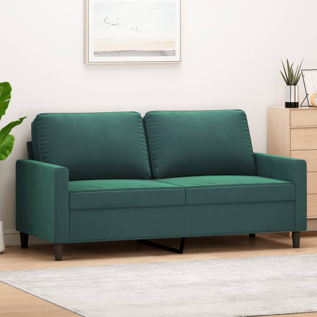 vidaXL Sofa Chair Upholstered Accent Armchair Sofa Comfort Light Gray Velvet-18