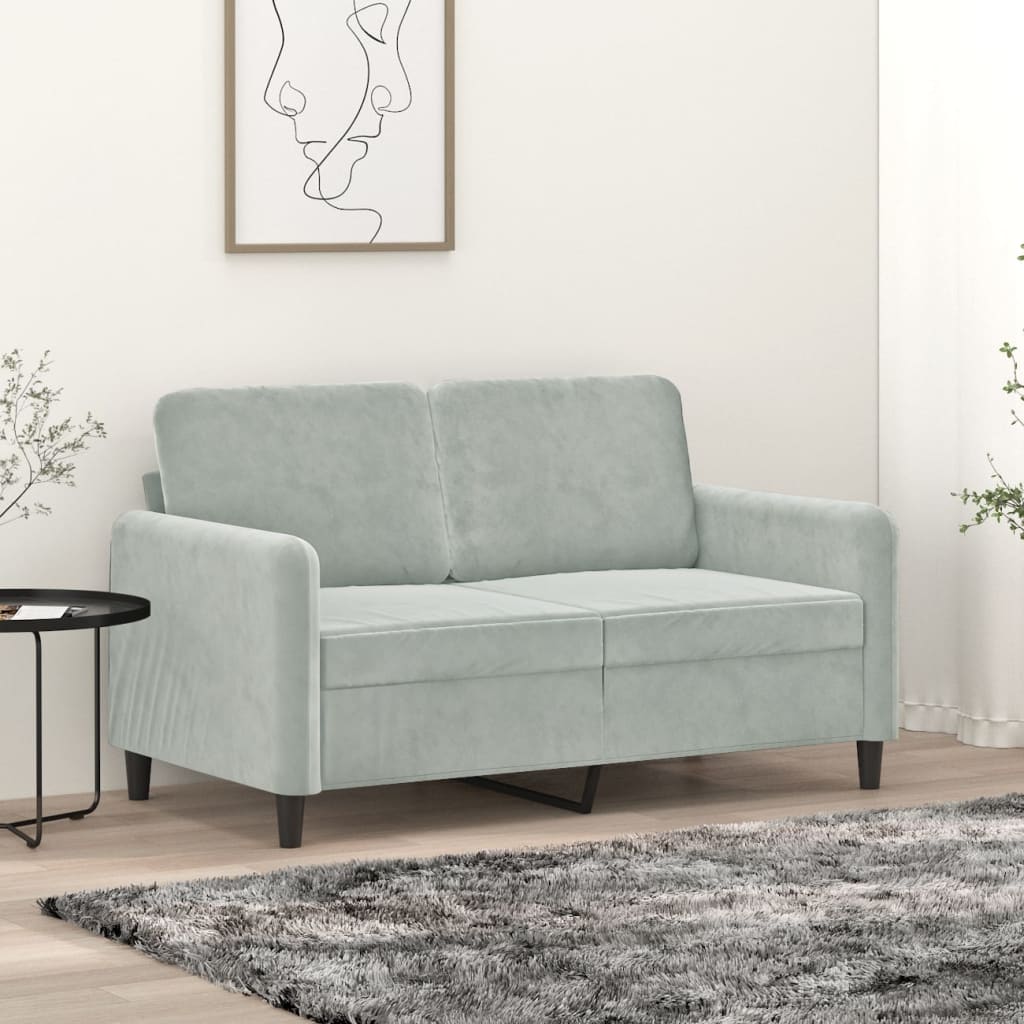 vidaXL Sofa Chair Upholstered Single Sofa Armchair for Living Room Velvet-15