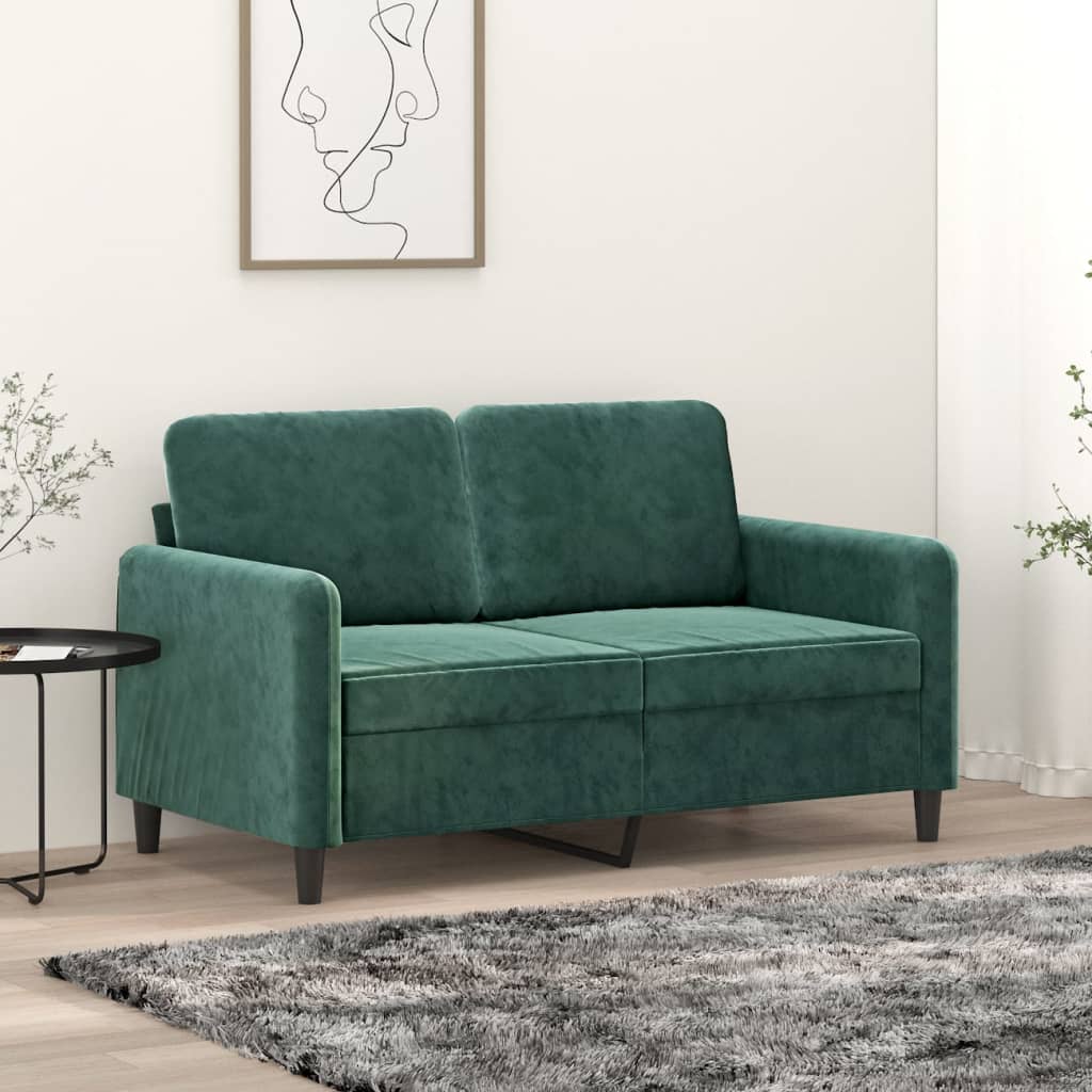 vidaXL Sofa Chair Upholstered Single Sofa Armchair for Living Room Velvet-11