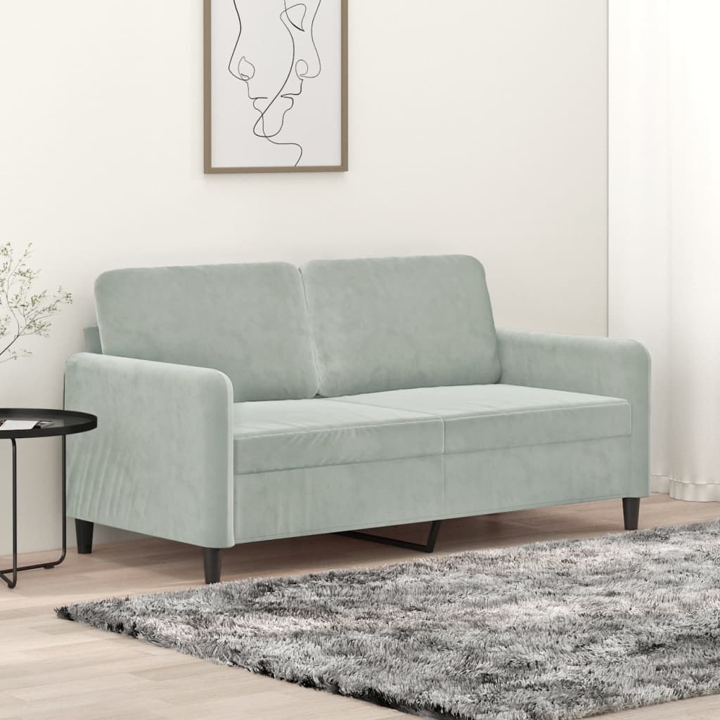 vidaXL Sofa Chair Upholstered Single Sofa Armchair for Living Room Velvet-14