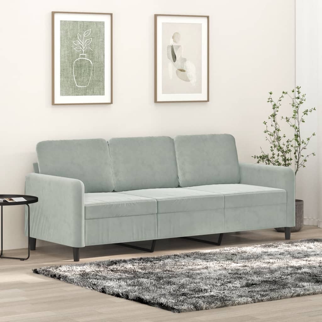 vidaXL Sofa Chair Upholstered Single Sofa Armchair for Living Room Velvet-7