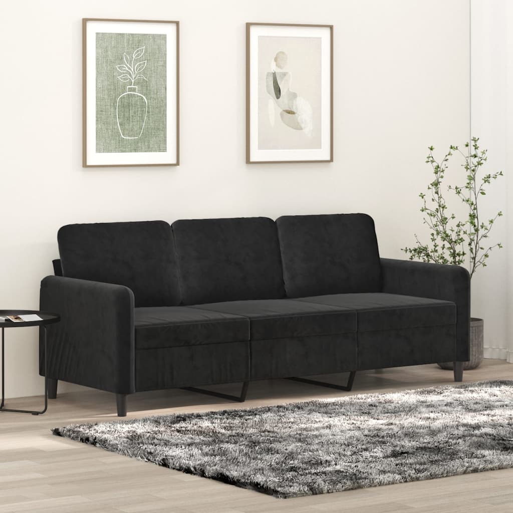 vidaXL Sofa Chair Upholstered Single Sofa Armchair for Living Room Velvet-5